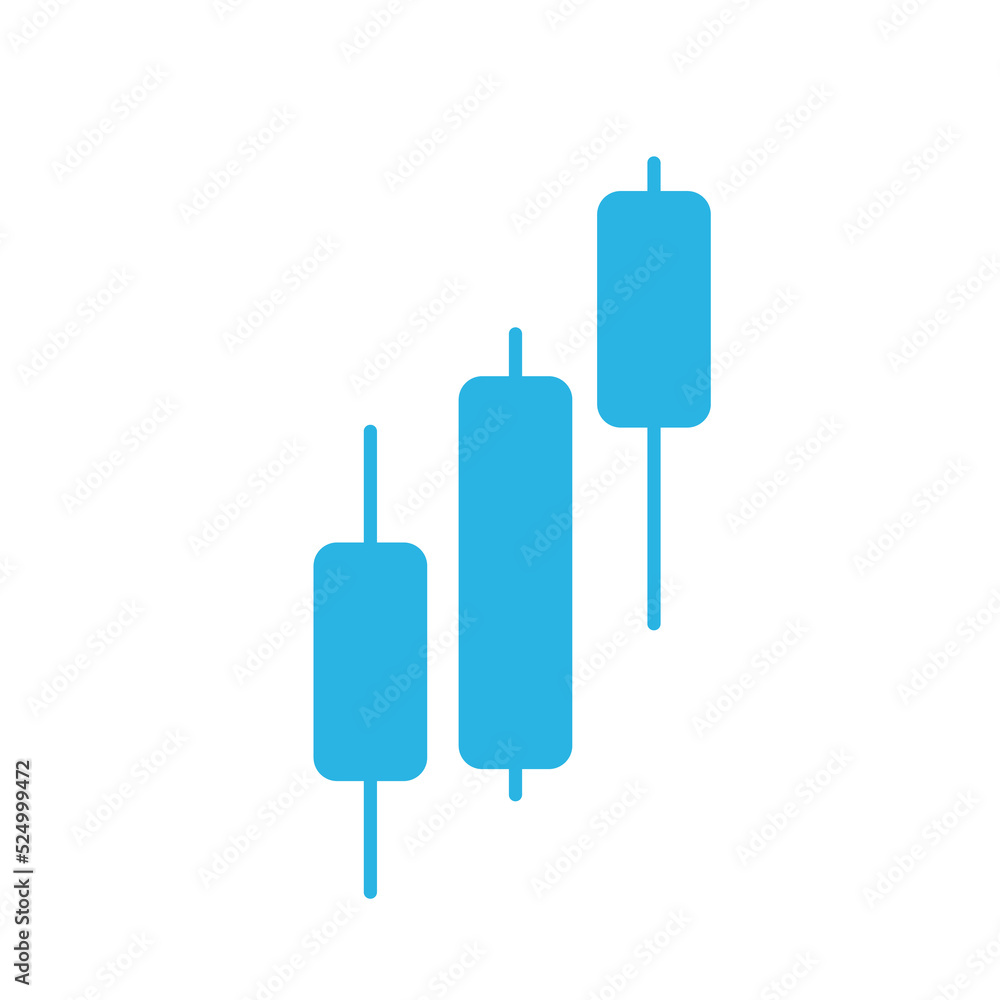 Line graph comparing business performance. Company earnings report concept Line graph comparing business performance. Company earnings report concept