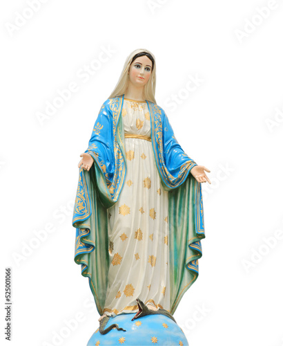 Foto virgin mary statue