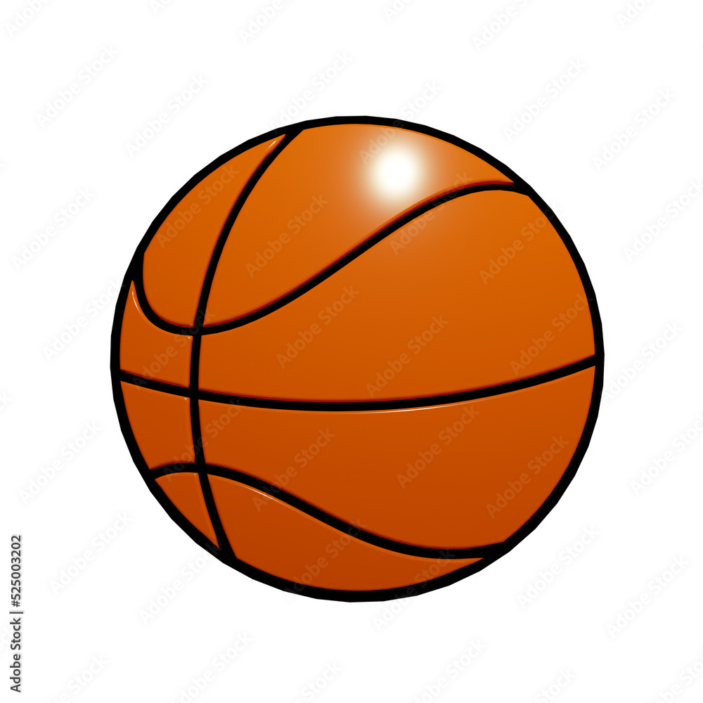 Basketball 3D Model