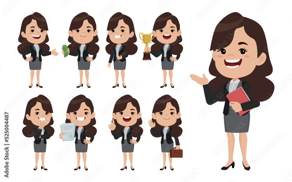 People with different poses. vector
People with different poses. vector