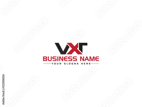 Simple VXT v x t Logo Letter Vector Icon Design For Your Modern Business photo