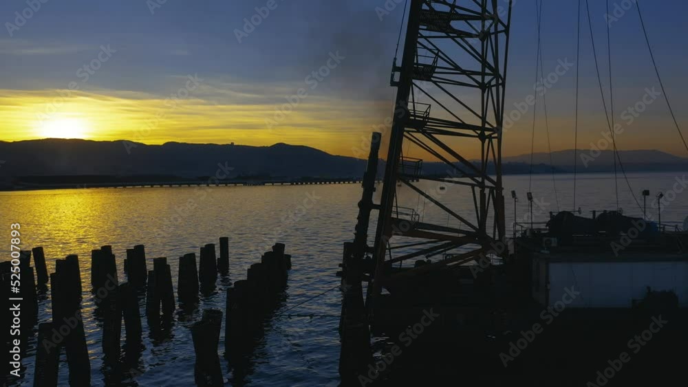sunset pile driving - 1 sunset pile driving - 1
