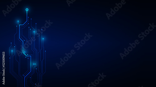technology background with hi-tech digital