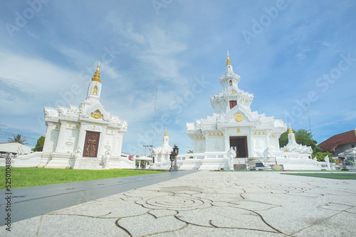 The Scenery of  Nakon Si Thammarat City Pillar Shrine, Nakhon Si Thammarat, Thailand. photo