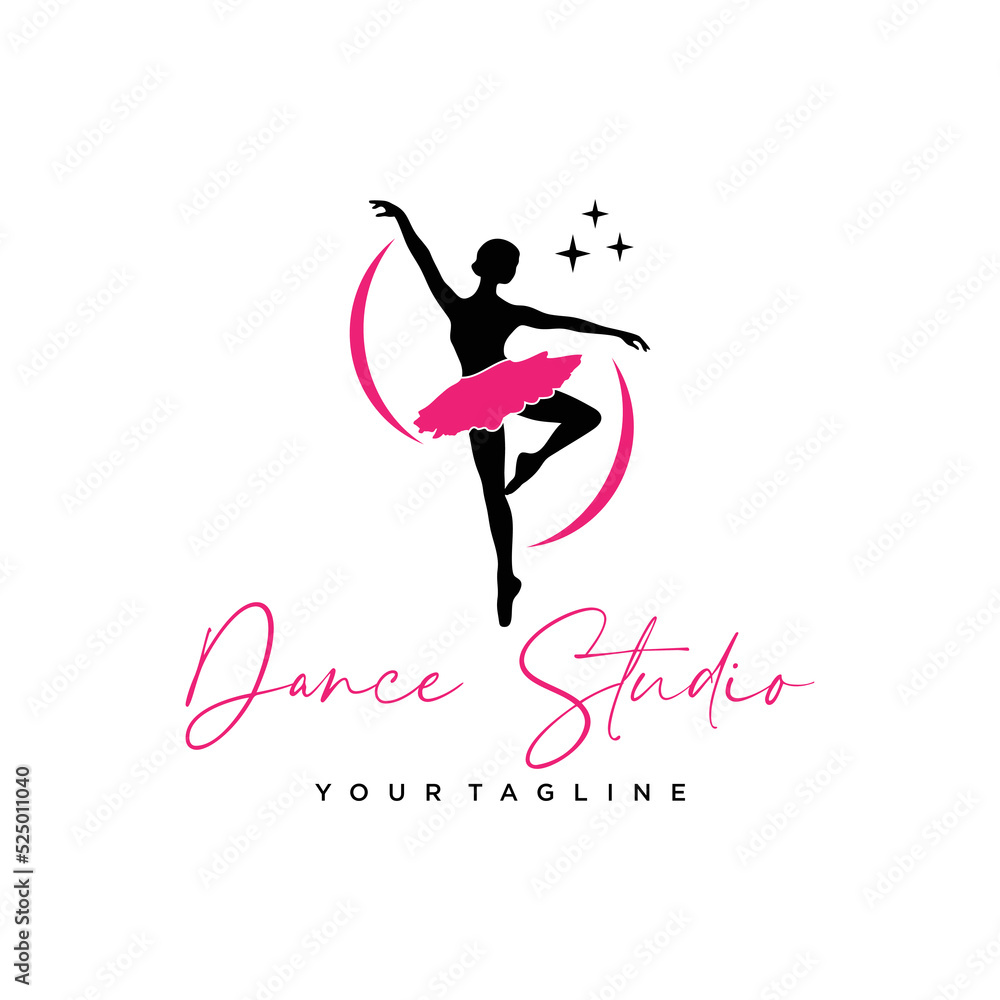 Dance Studio Logo Design