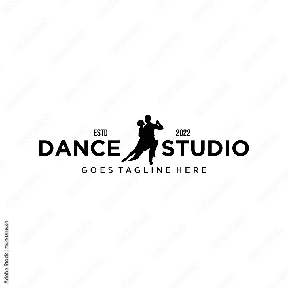 Dance Studio Logo Design Dance Studio Logo Design