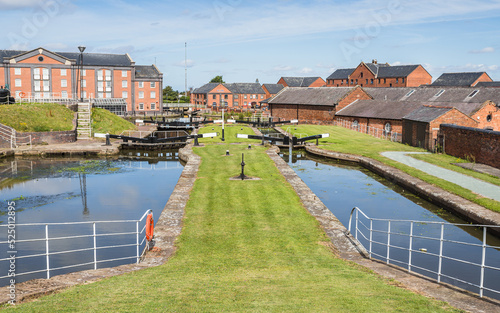 Ellesmere Port Canal locks photo