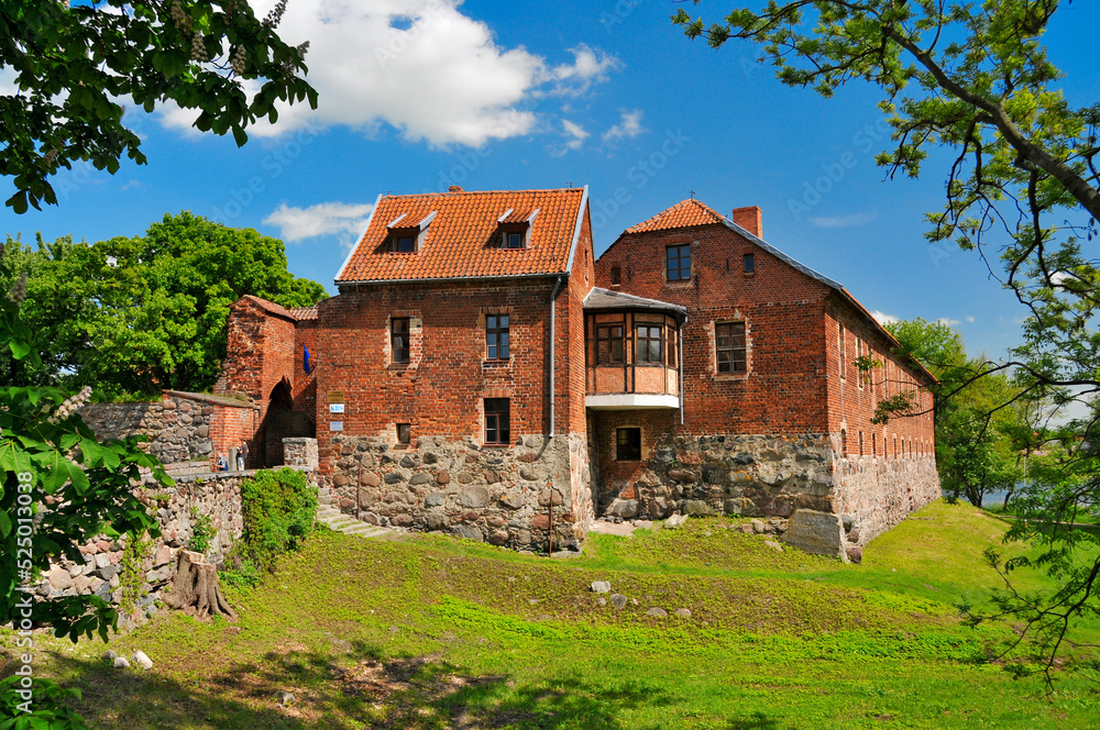 Medieval Teutonic castle in Sztum, Pomeranian Voivodeship, Poland