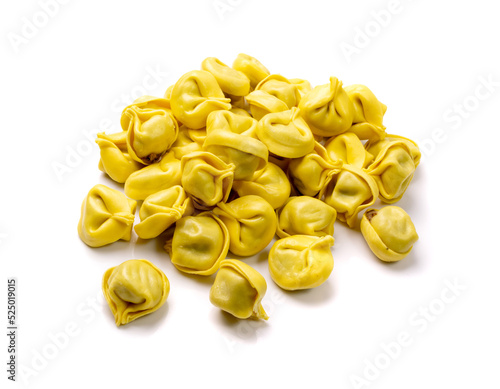 Tortellini, Agnolotti, Cappelletti Isolated photo