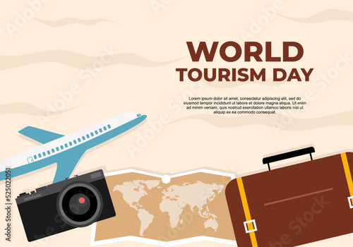 World tourism day backgroun...