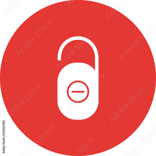 Do not Disturb Vector Icon