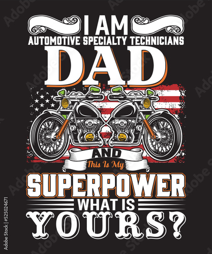 Motorbike all passion T shirt design