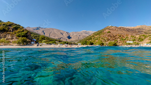 Fototapeta Naklejka Na Ścianę i Meble -  Rodakino area from the ocean view