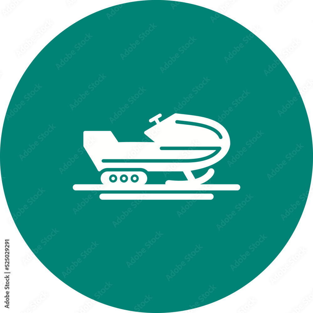 Snowmobile Icon