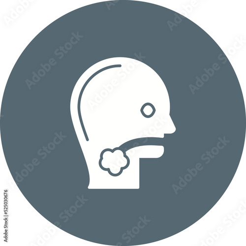 Throat Cancer Icon