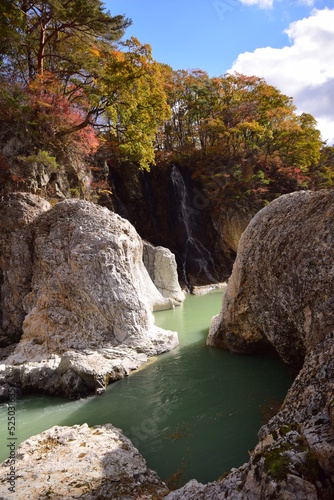 鬼怒川・龍王峡の紅葉