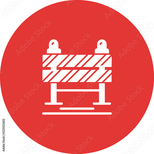 Road Blockade Icon