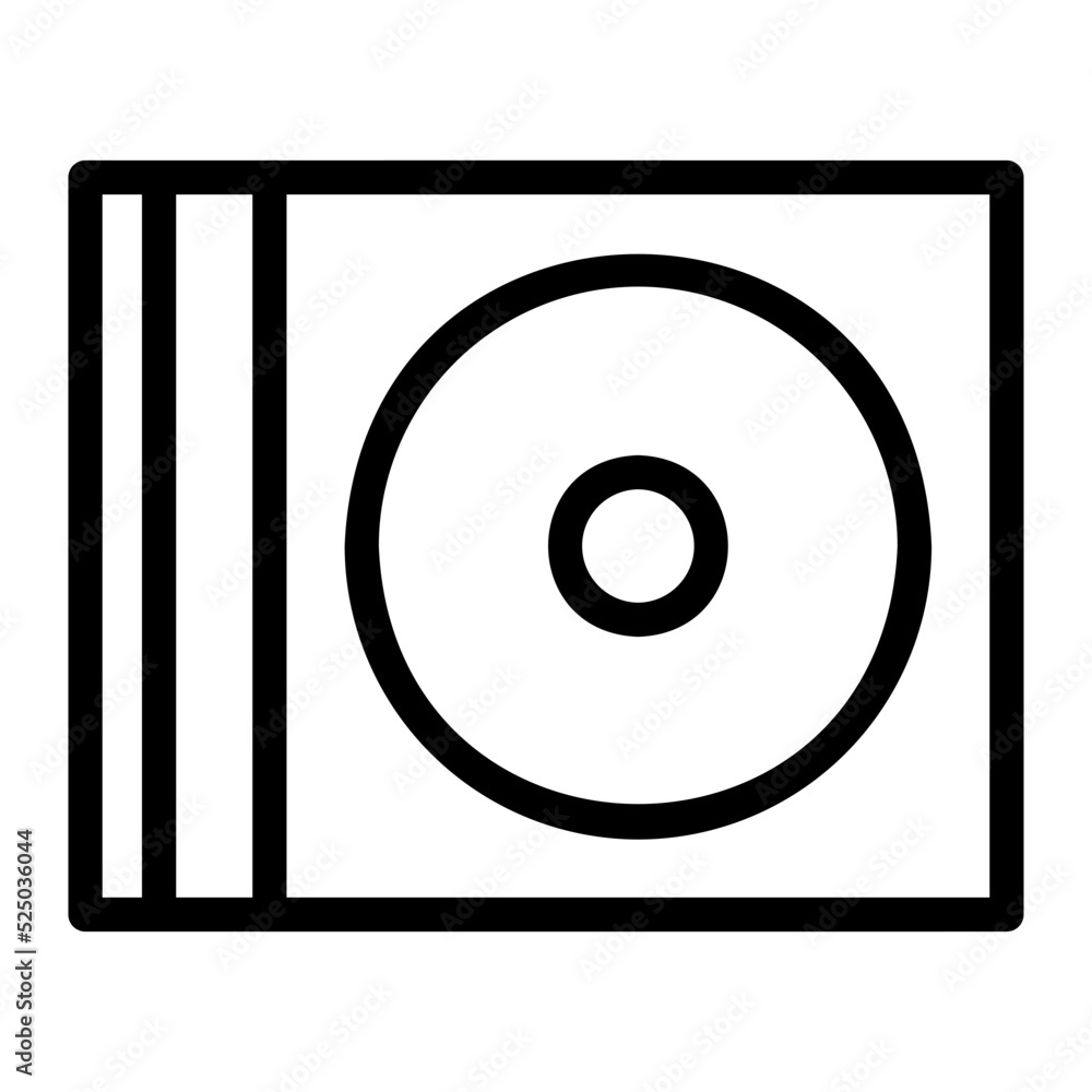 cd line icon cd line icon