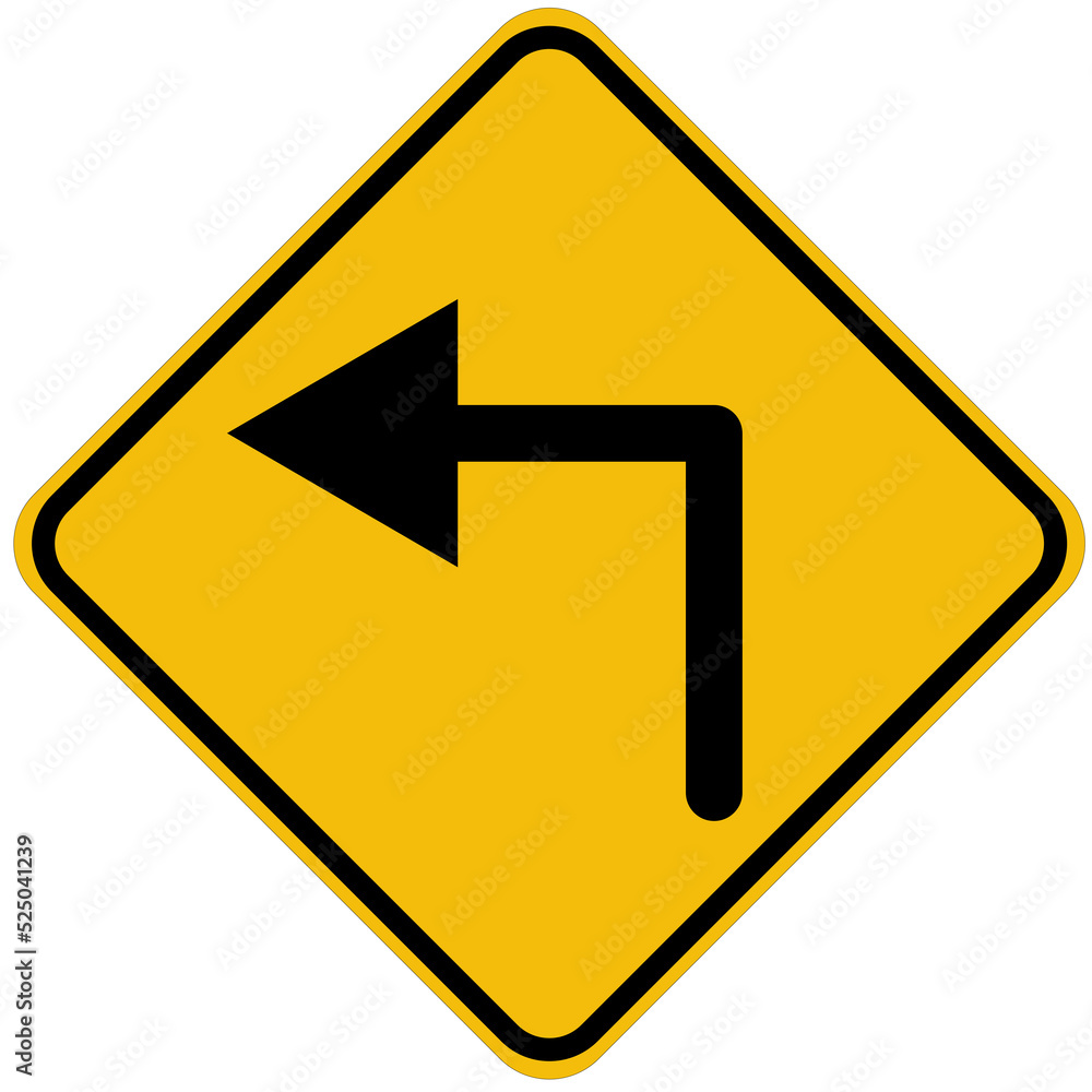 Signal for symbol beside the road. Warning traffic sign for transportation. Signal for symbol beside the road. Warning traffic sign for transportation.