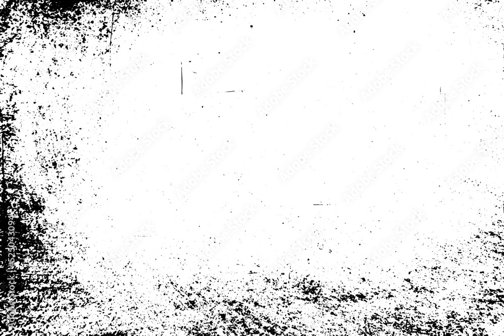 Obraz premium Grunge black and white scratched textured background. Abstract messy and distressed element. (vector)