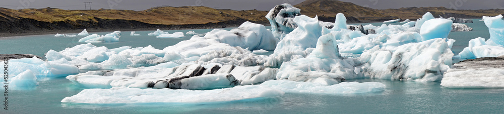 Jokulsarlon - glacial lagoon in Iceland Jokulsarlon - glacial lagoon in Iceland