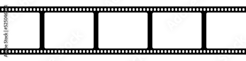 Film line strip background illustration