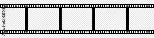 Film line strip background illustration