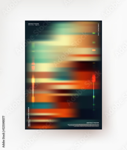 Abstract, blurry background with highlights. For posters, banners, covers, flyers.