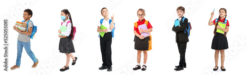 Collage of little school ch...