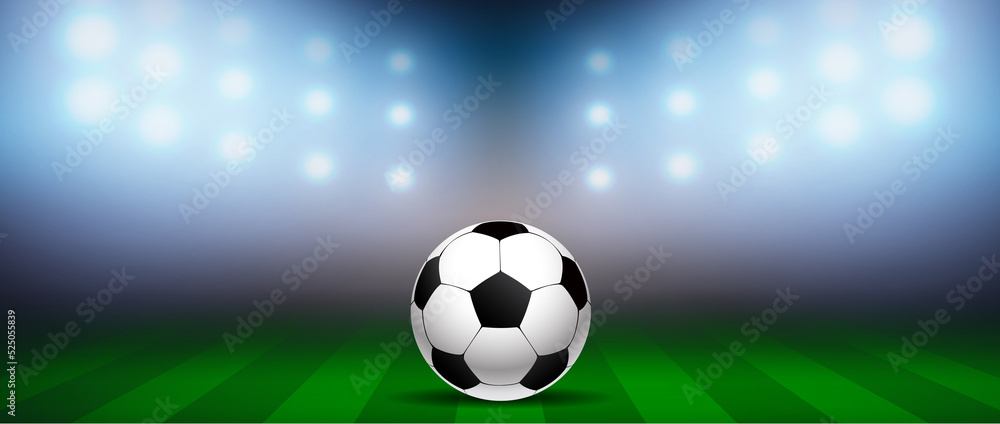 Naklejka premium Fussball 2022