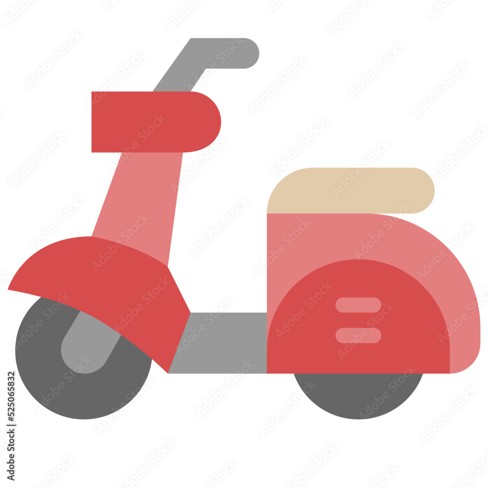 scooter flat icon scooter flat icon