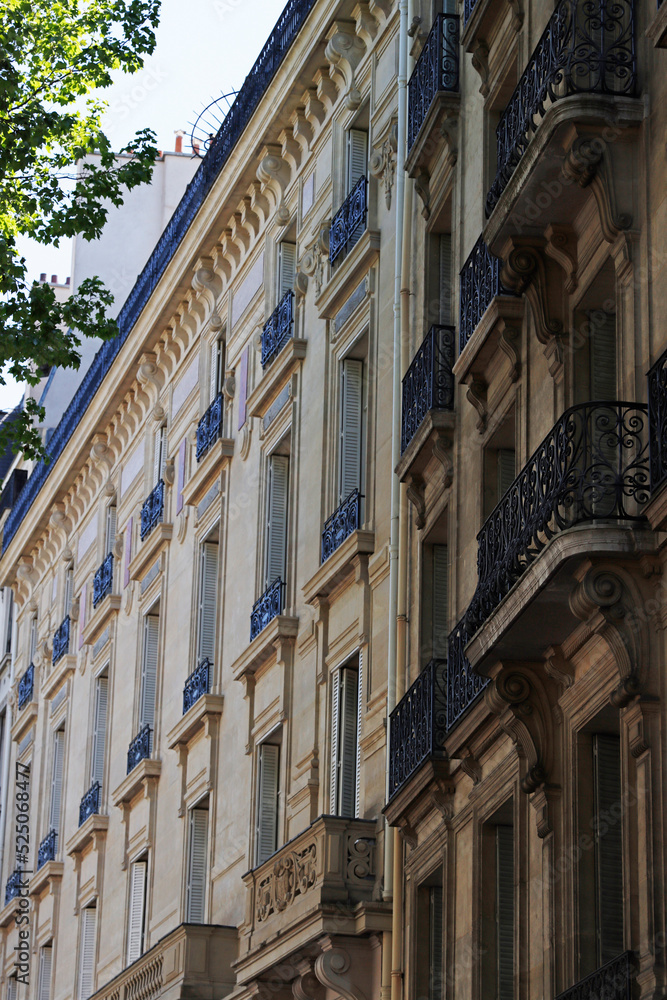 Apartment block in Paris