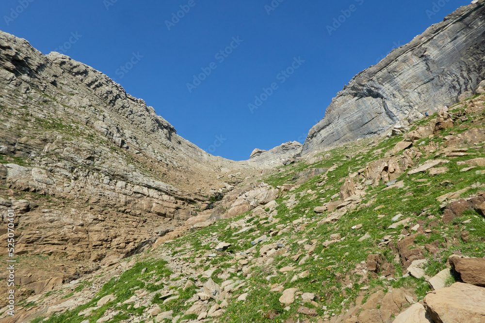 landscape in the mountains