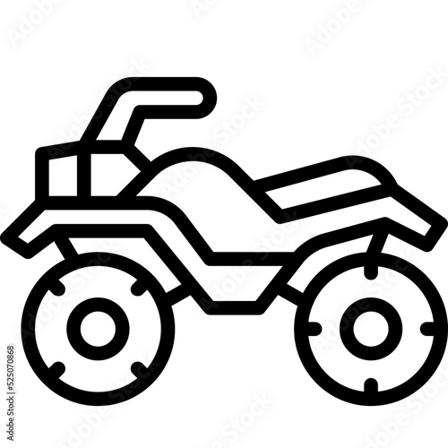 atv line icon