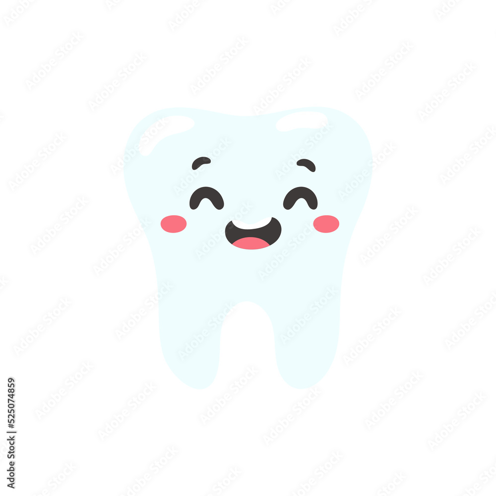 Cartoon teeth and gums inside the mouth are happy with the problem of tooth decay. There are plaque on the teeth. Cartoon teeth and gums inside the mouth are happy with the problem of tooth decay. There are plaque on the teeth.