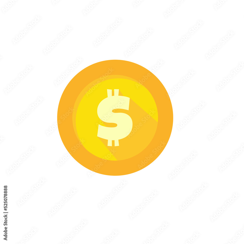 Money icon. Green dollar bills that are very valuable. The concept of a millionaire Spending money Money icon. Green dollar bills that are very valuable. The concept of a millionaire Spending money