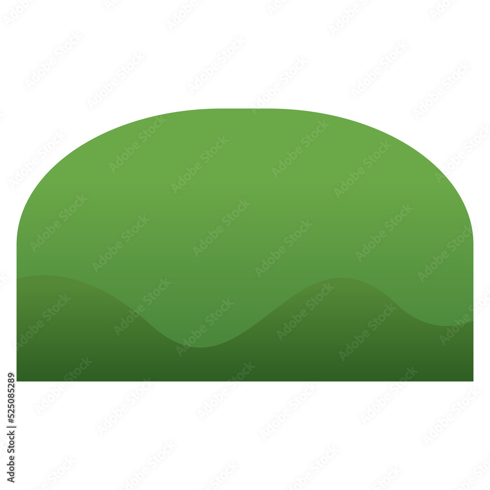 Obraz premium Green grass, bush, tree bush and lawn or turf.