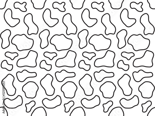 cow milk skin animal print fashion collection background zoo safari seamless pet pattern background