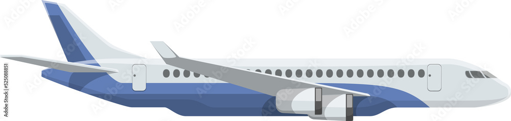 Plane, fast air transport icon