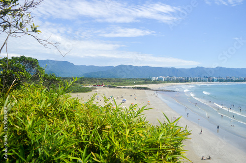 Vista da praia