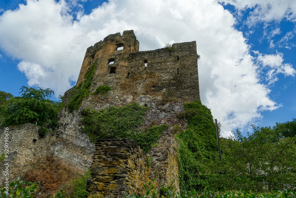 Historische Burgruine in Balduinstein an der Lahn
