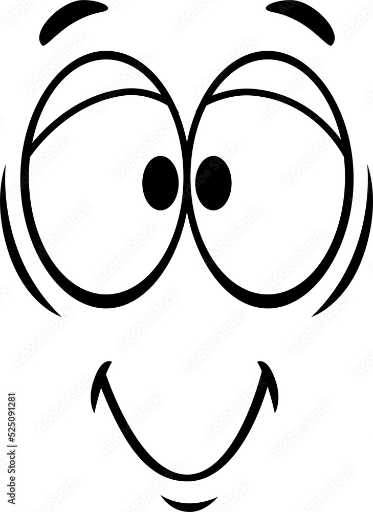 Smiley happy face expression isolated emoticon Smiley happy face expression isolated emoticon