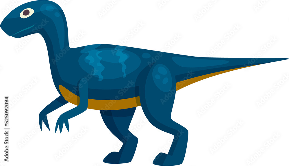 Fototapeta premium Dinosaur t-rex isolated prehistoric cartoon animal