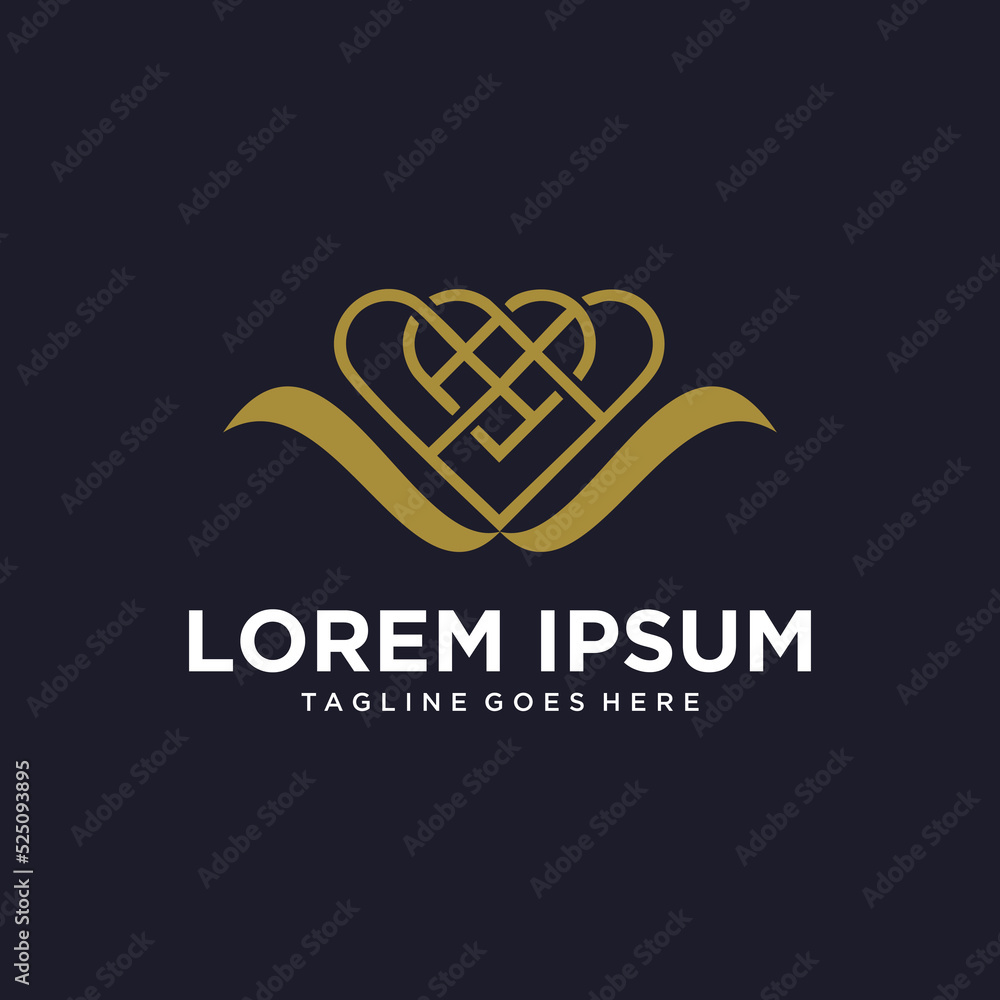 heart designer Brand Logo Design heart designer Brand Logo Design