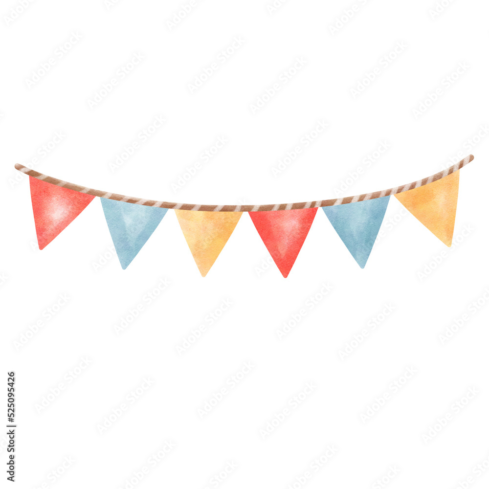 Obraz premium party flag