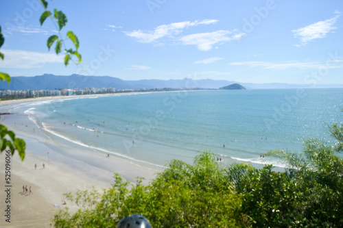 Vista da praia de Indaiá