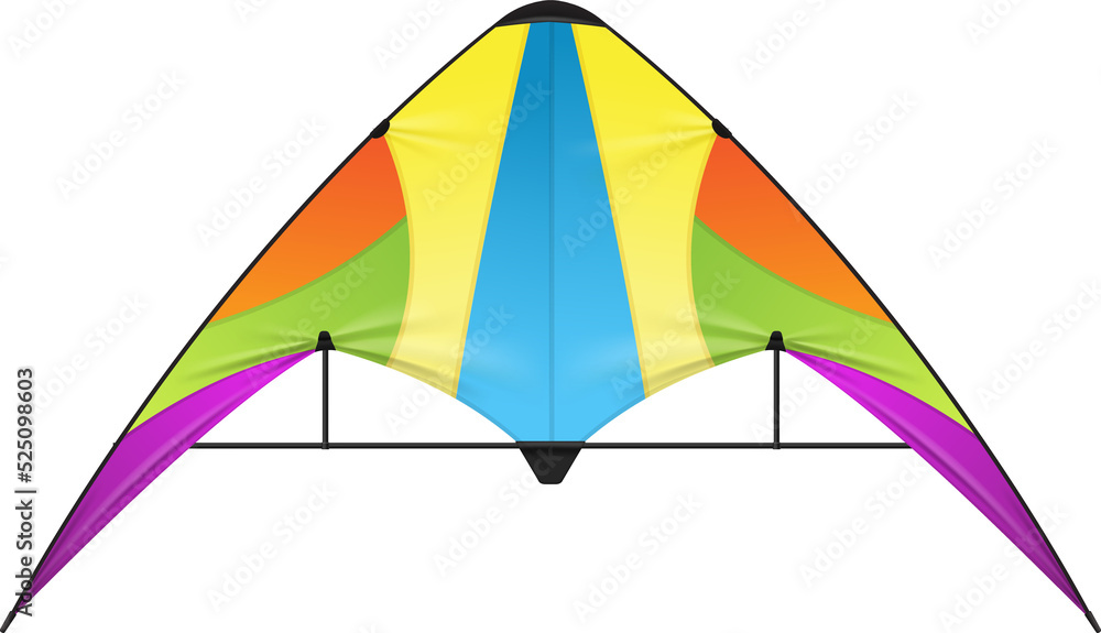 Kite isolated Uttarayan or Maghi festival symbol