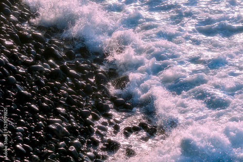 White water and stones