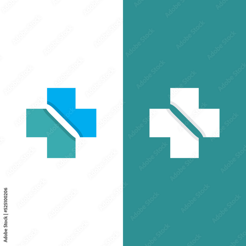 Health medical logo template vector Health medical logo template vector