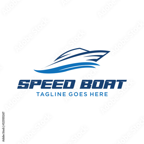 Speed Boat Logo Design